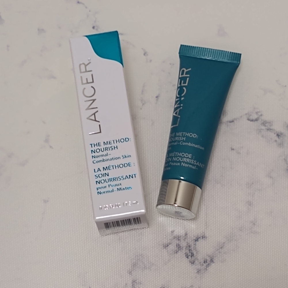 Lancer The Method Nourish Normal Combination Skin Mini Travel Size .25 oz Sealed
